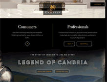 Tablet Screenshot of cambriacanada.com